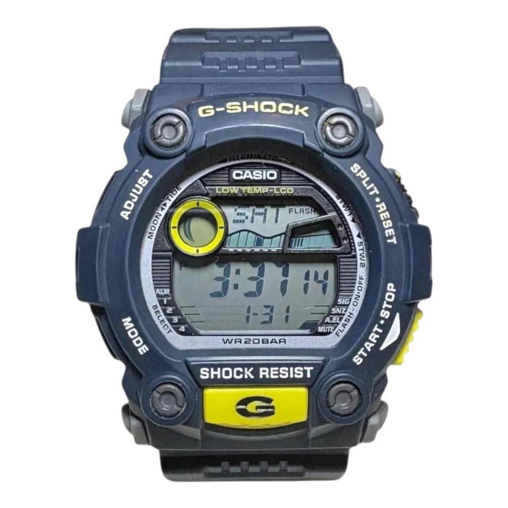 Casio G-Shock G7900 Tough Solar Digital Watch Navy Yellow WR200M